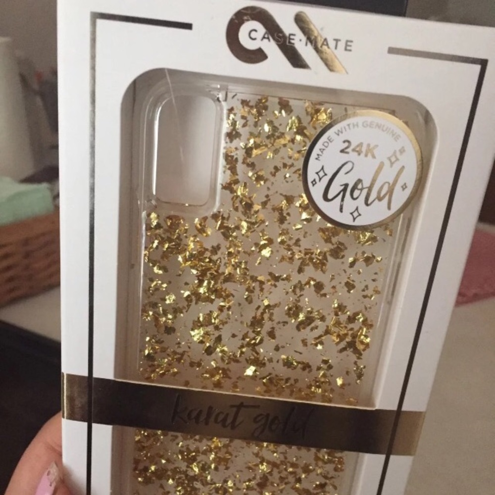 Real Gold 24 K casemate iphone case